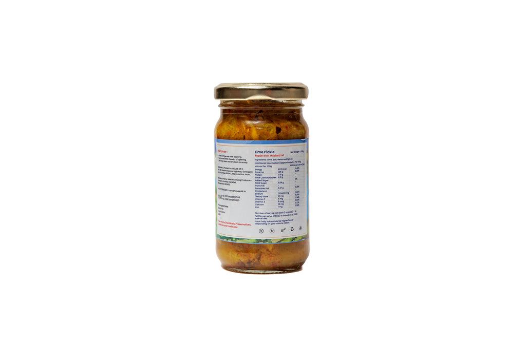 Organic Lime Pickle