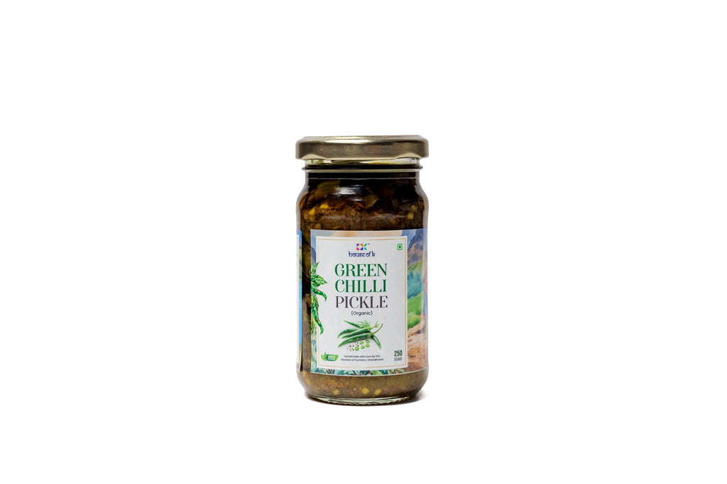 Organic Green Chilly Pickle
