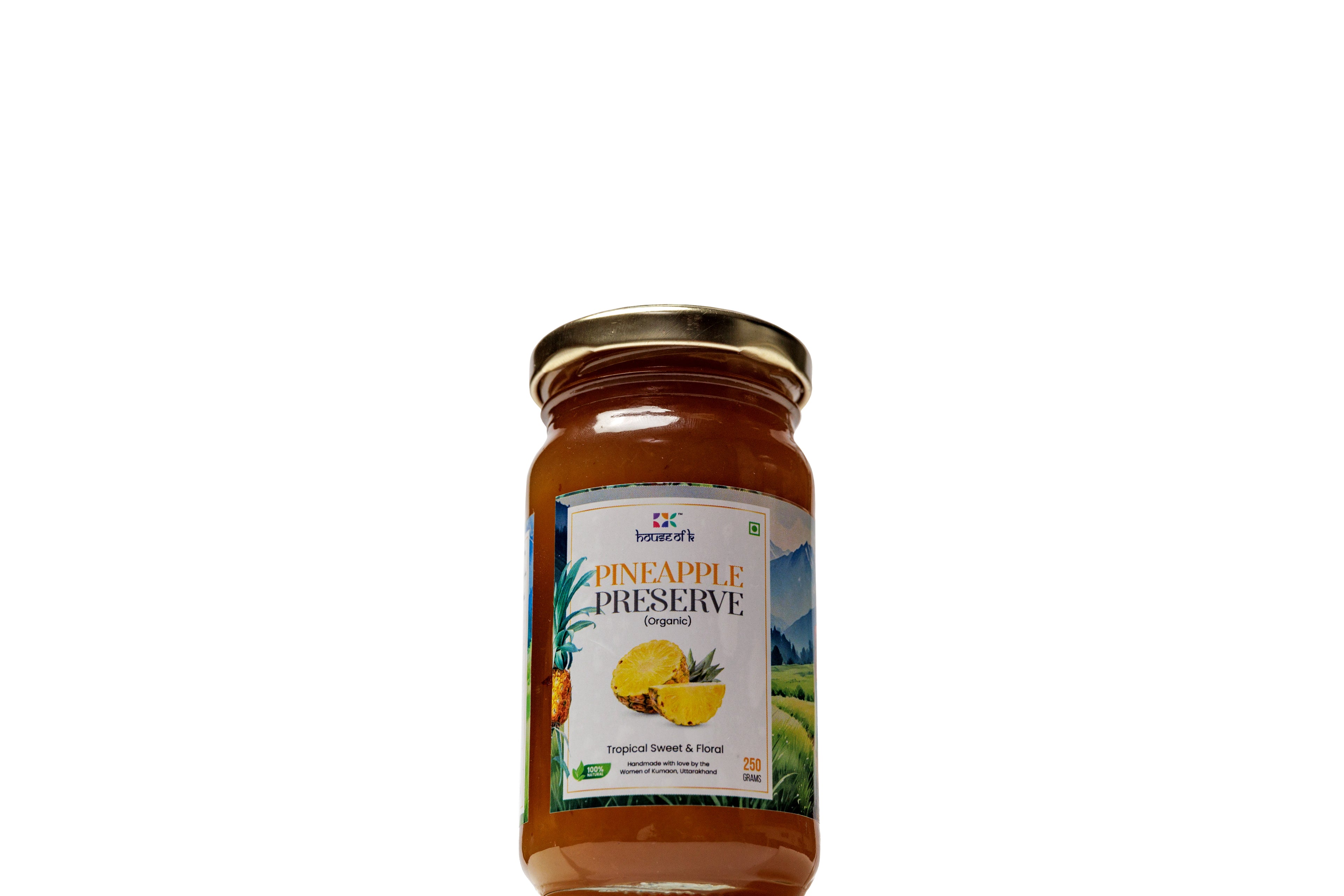 Organic Pineapple Preserve