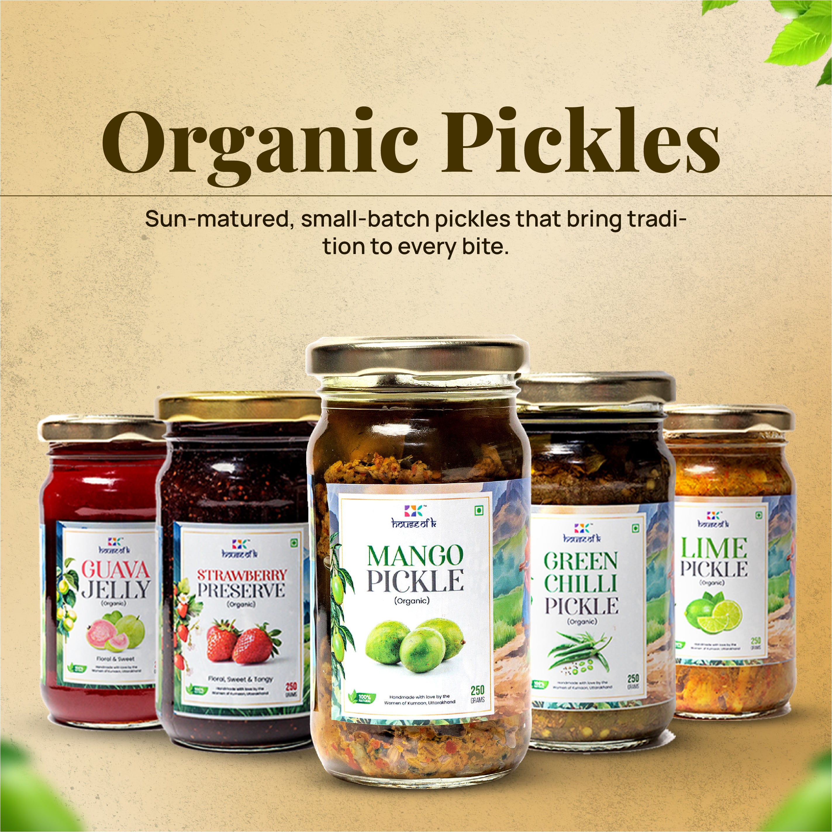 Organic Pickles  